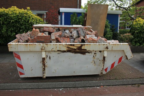 Junk Brothers team at work removing junk