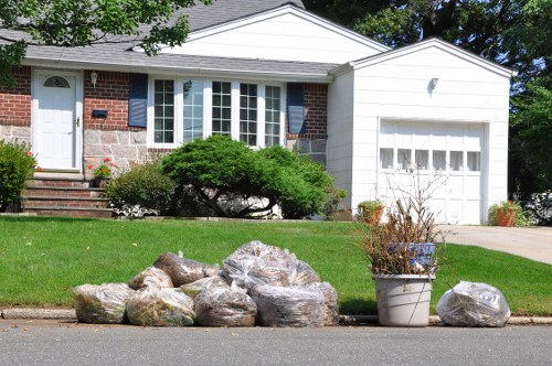 Junk Brothers team removing items from a home