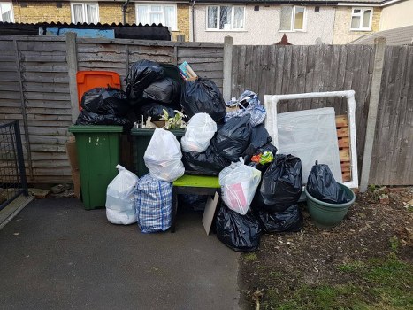 Junk Brothers team performing house clearance