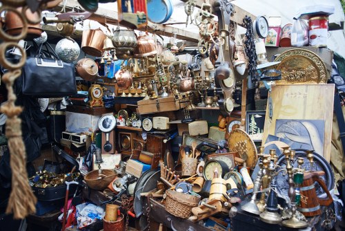 Clean and organized space after junk removal